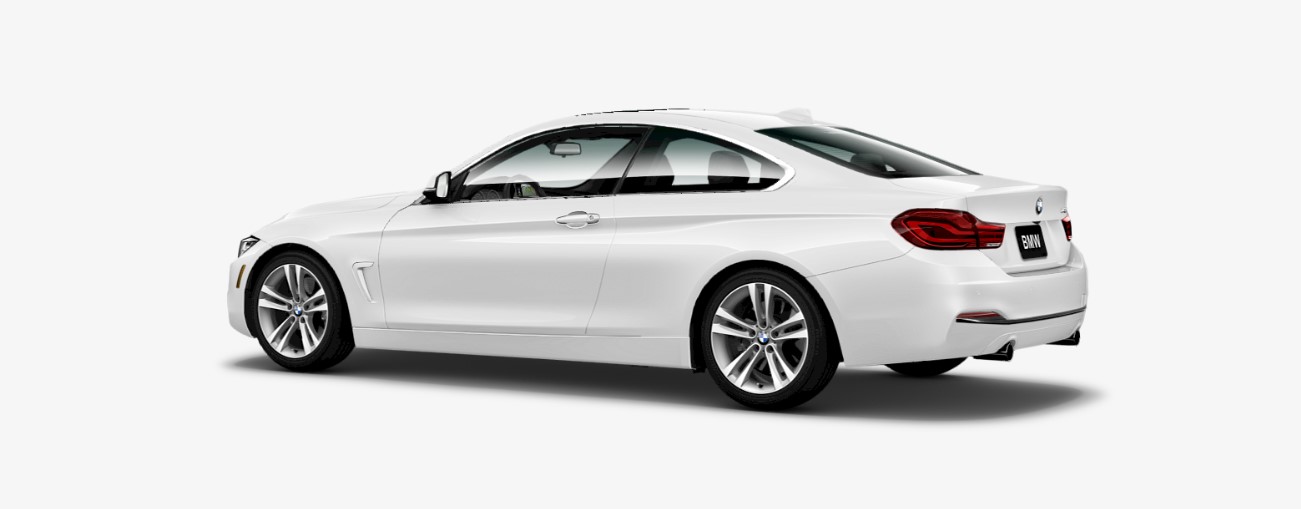 2018 BMW 4 Series 440i Rear White Exterior 2018 BMW 4 Series 440i Rear White Exterior